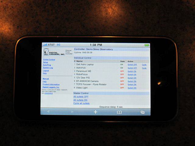 iPhone RemotePower